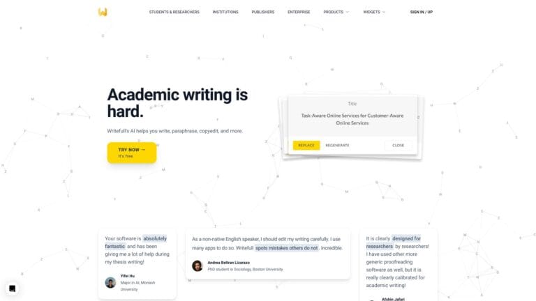 Trending Writefull AI Tool Review
