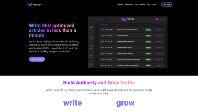 Advanced Writio AI Tool Review