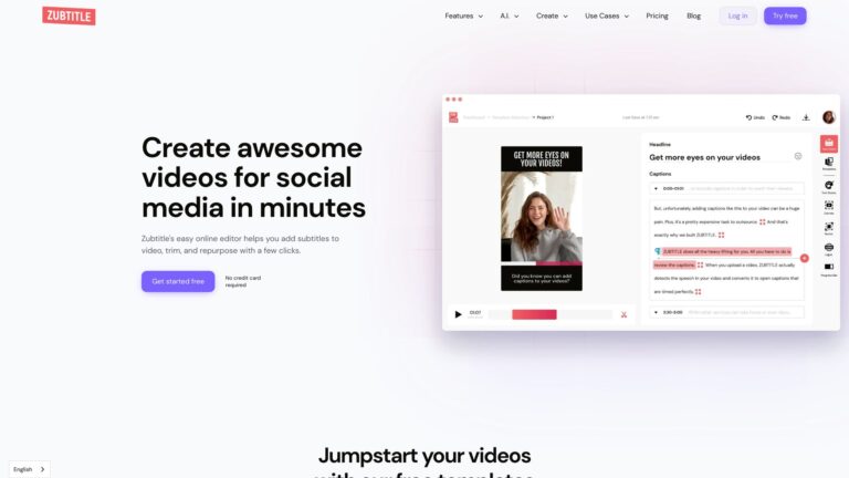 Best Zubtitle AI Tool Review