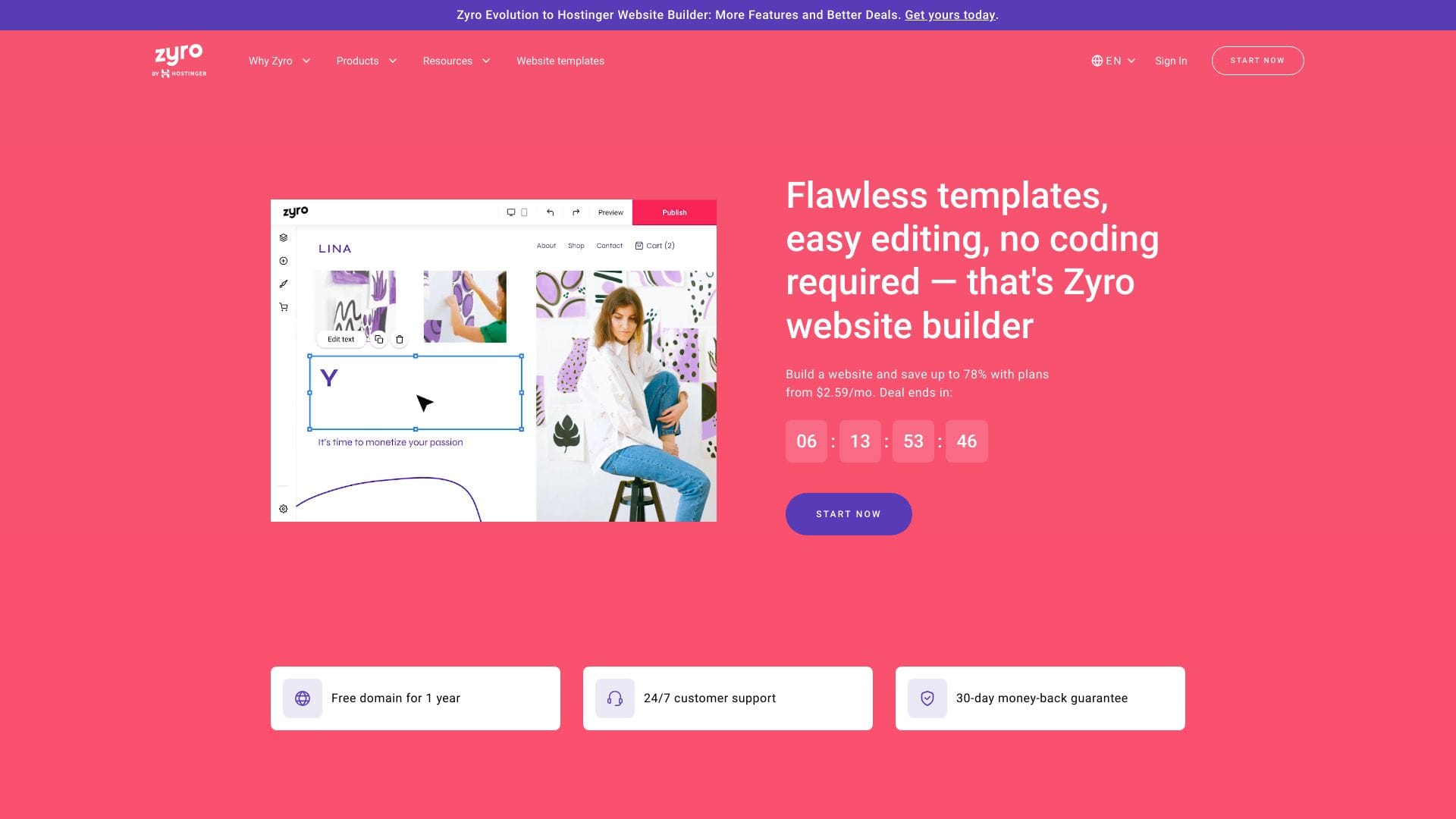 Hostinger Website Builder logo