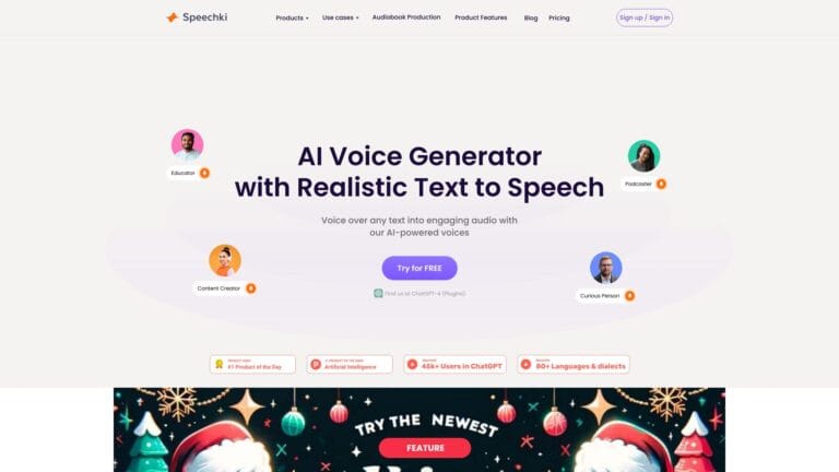 Innovative Speechki AI Tool Review