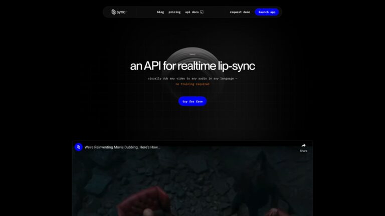 Trending Sync.so AI Tool Review