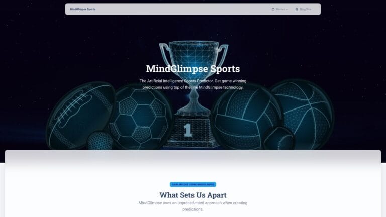Advanced Mindglimpse Sports AI Tool Review