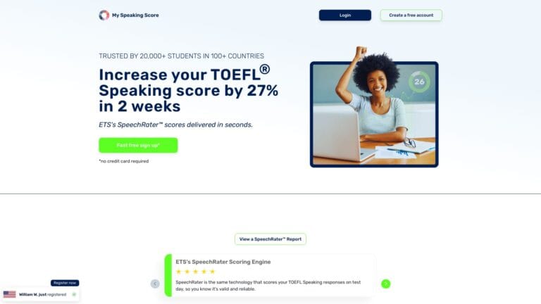 Smart My Speaking Score AI Tool Review