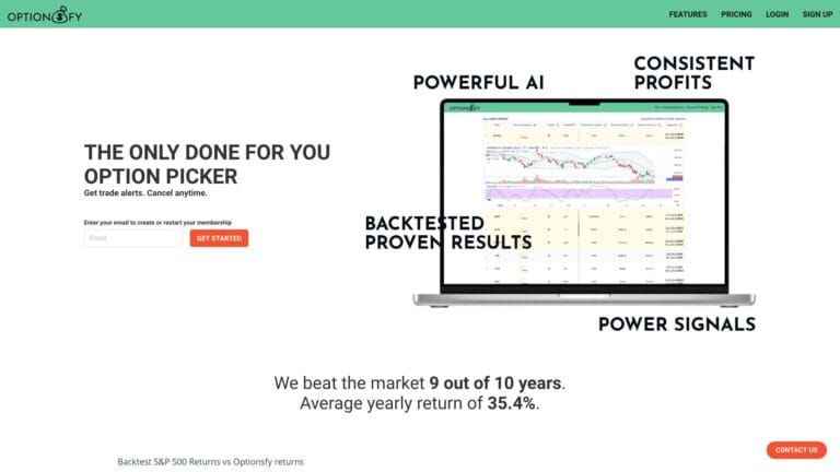 Popular Optionsfy AI Tool Review