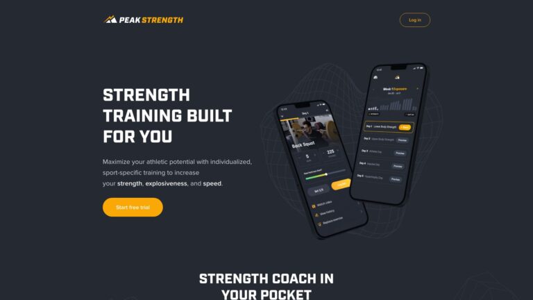 Top Peak Strength AI Tool Review