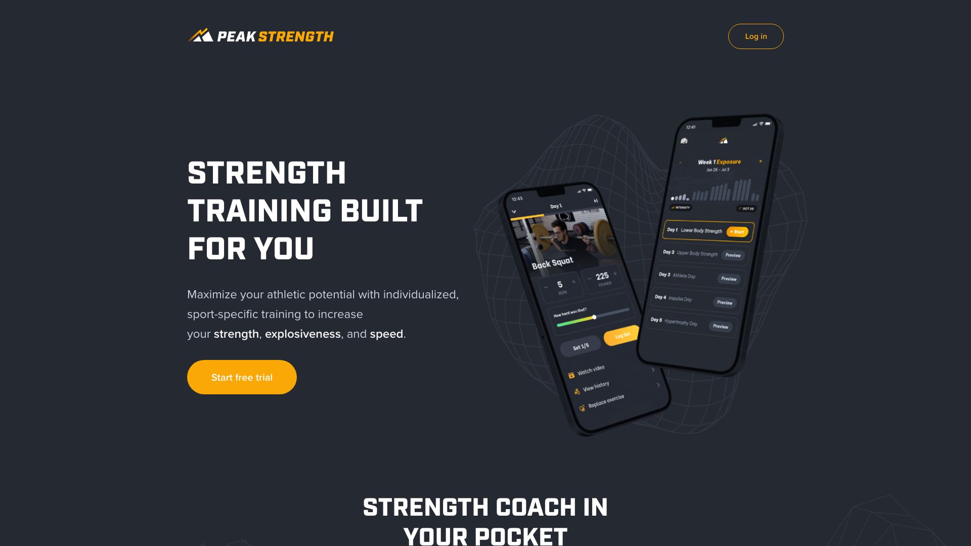 Peak Strength logo