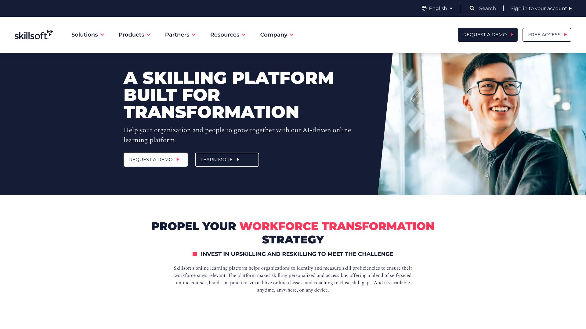 Skillsoft Percipio logo