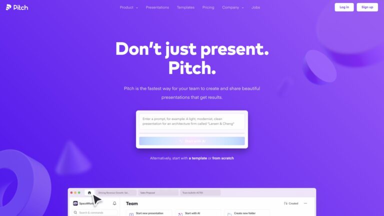 Popular Pitch AI Tool Review