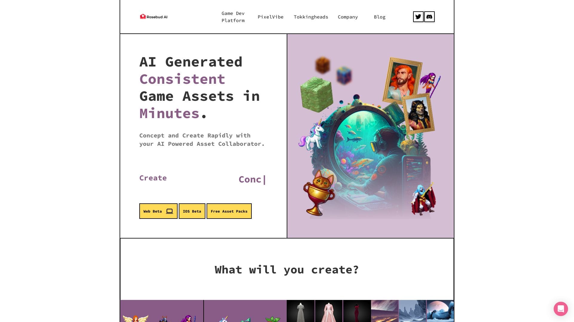 PixelVibe by Rosebud AI logo