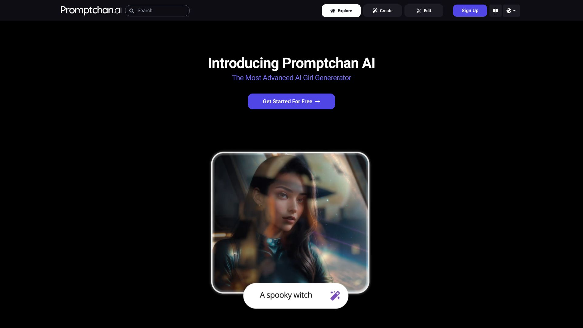 Promptchan AI logo