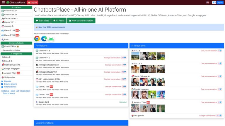 Popular Chatbotsplace AI Tool Review