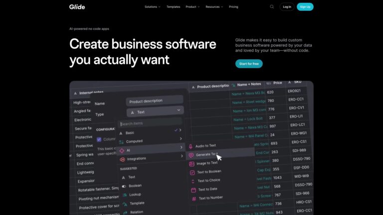 Advanced Glide AI Tool Review