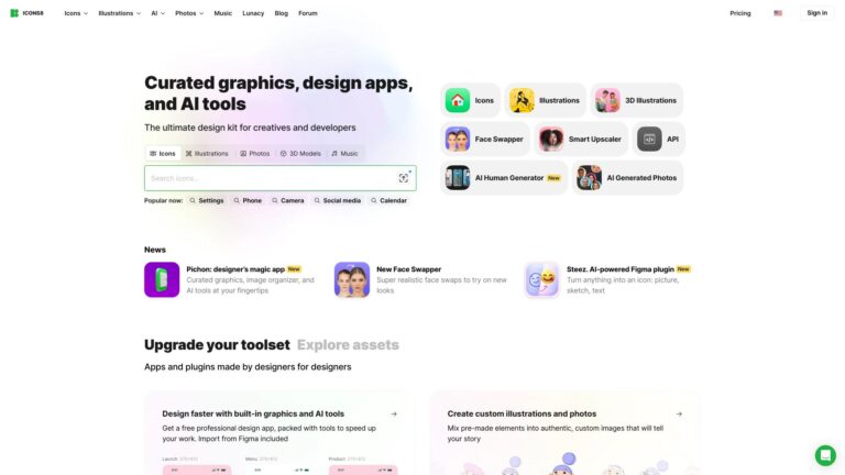 New Icons8 AI Tool Review