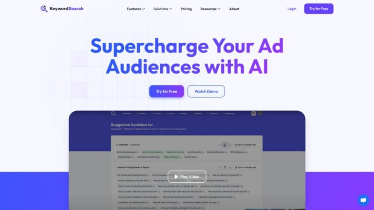 Powerful Keywordsearch AI Tool Review