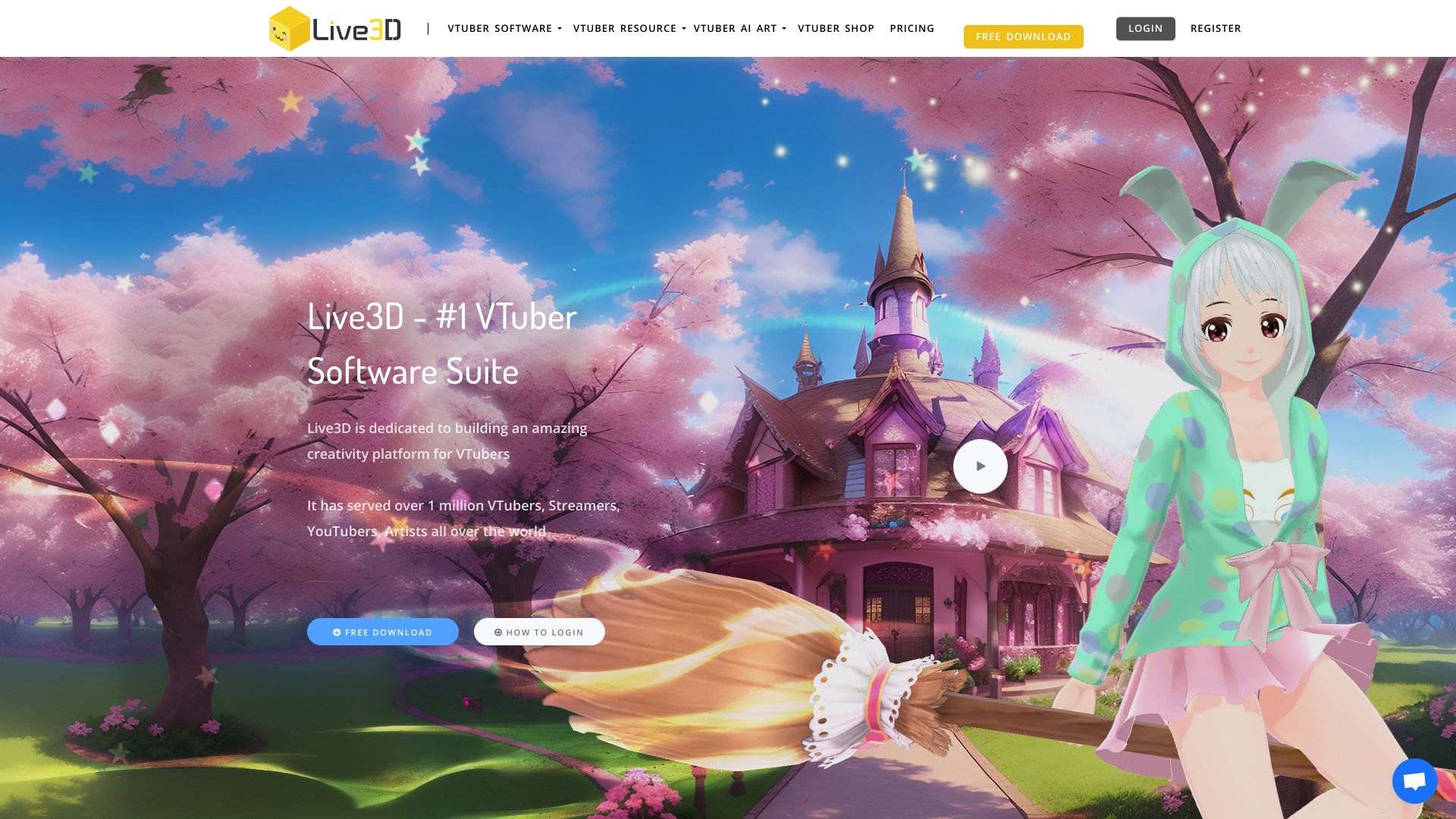Live3D logo