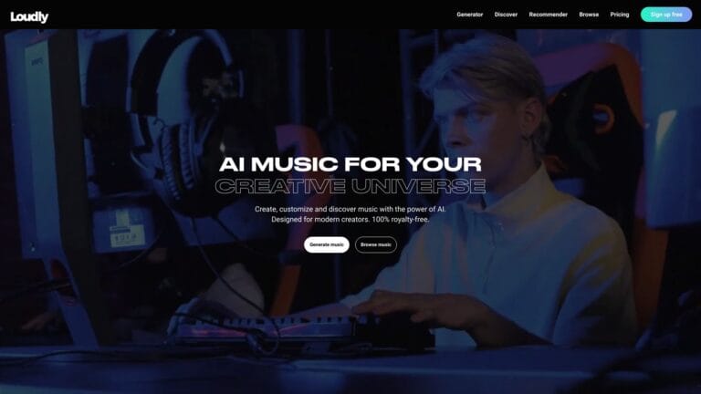 Smart Loudly AI Tool Review