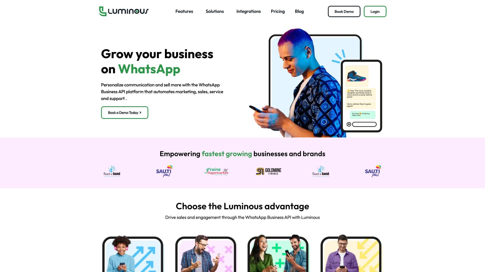 Luminous CRM logo