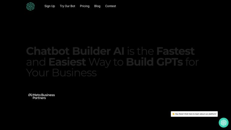 Trending Chatbotbuilderai AI Tool Review
