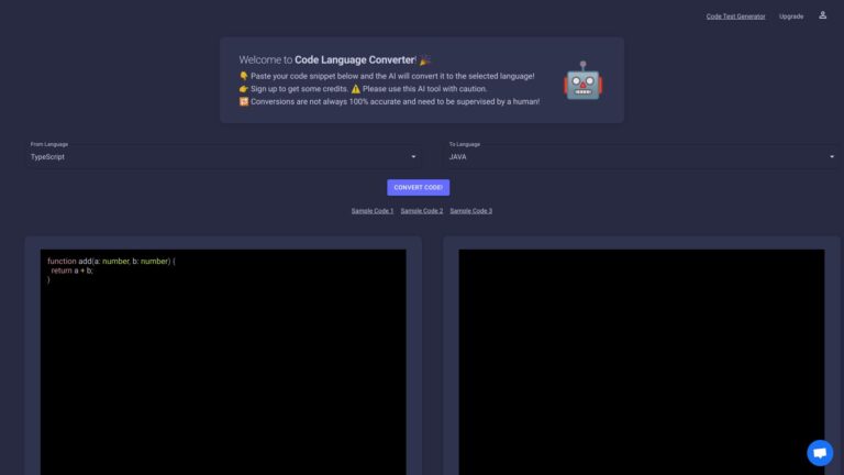 New Codeconverter.com AI Tool Review