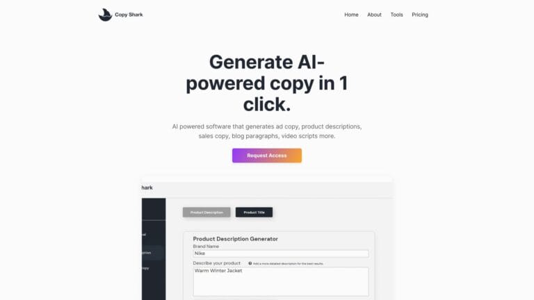 Smart Copy Shark AI Tool Review