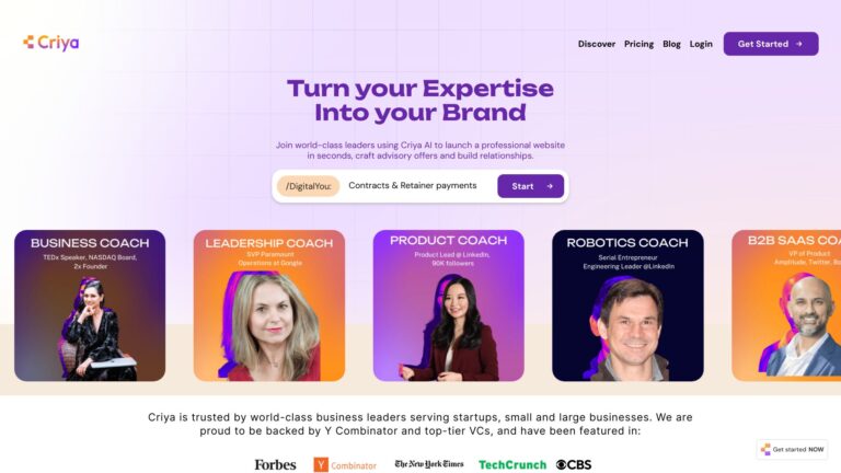 Innovative Criya AI Tool Review