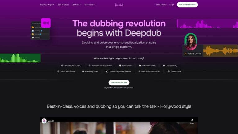 New Deepdub AI Tool Review