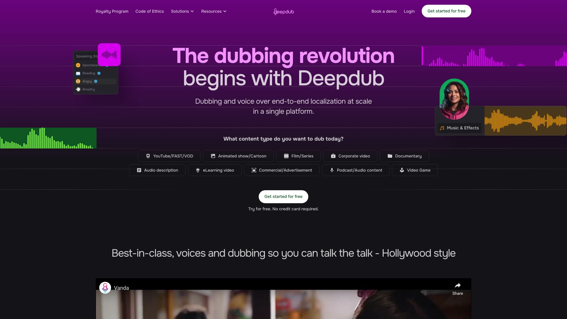 Deepdub logo