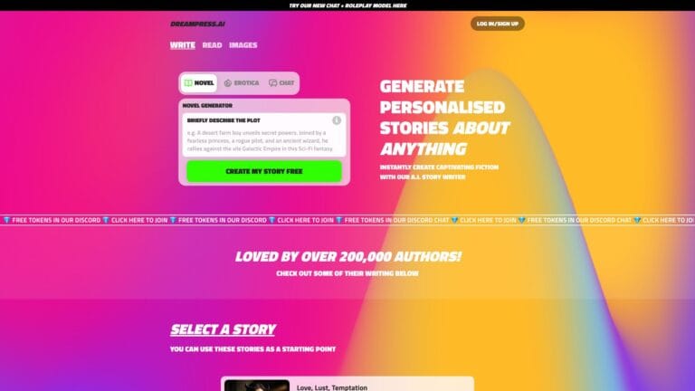New Dreampress AI AI Tool Review
