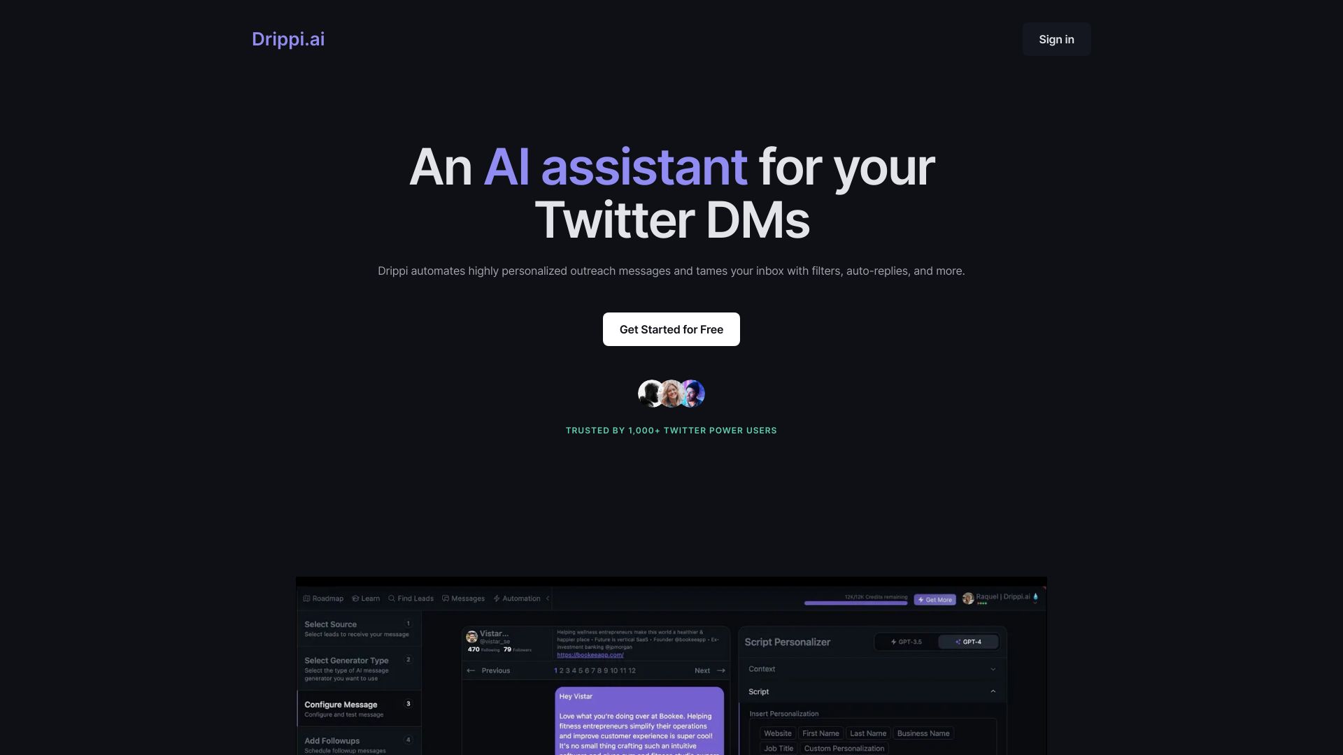 Drippi.ai logo