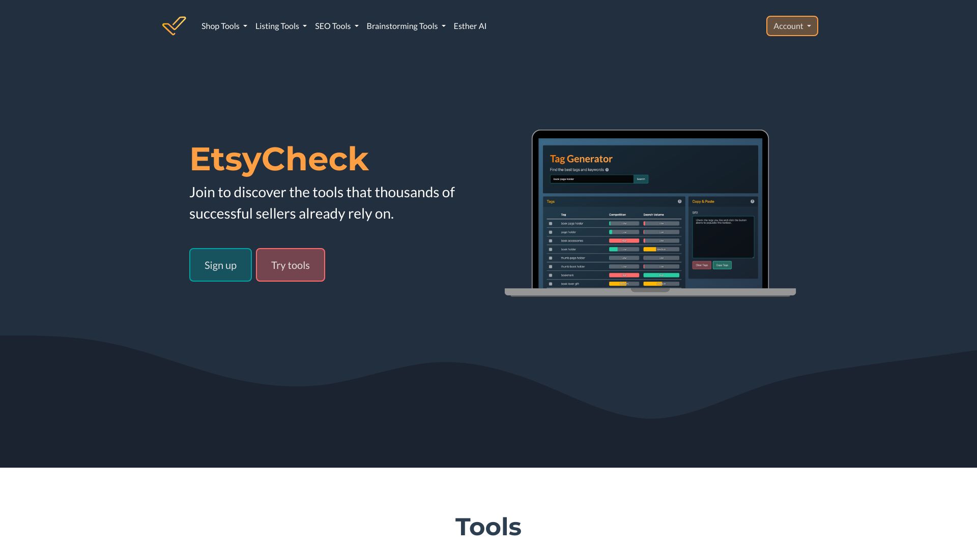 EtsyCheck logo