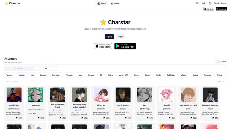 Smart Charstar AI Tool Review