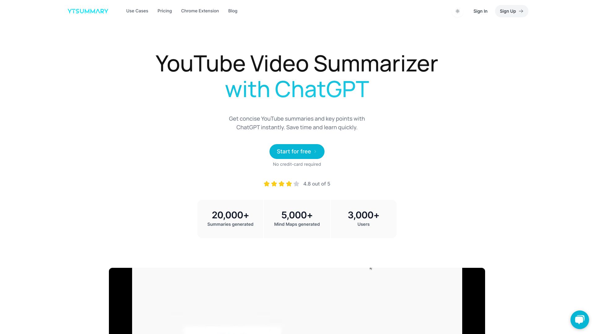 YTSummary logo