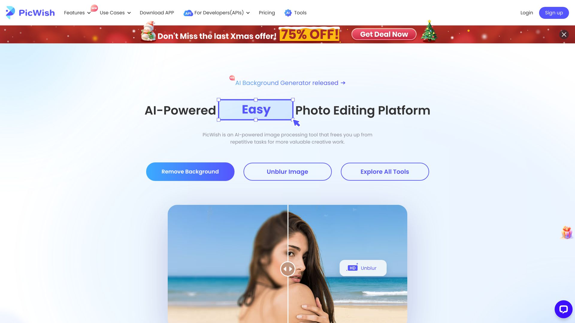 PicWish logo