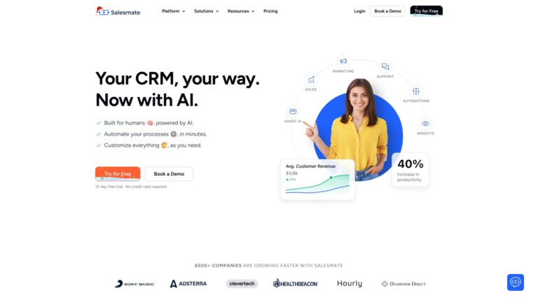 Powerful Salesmate AI Tool Review