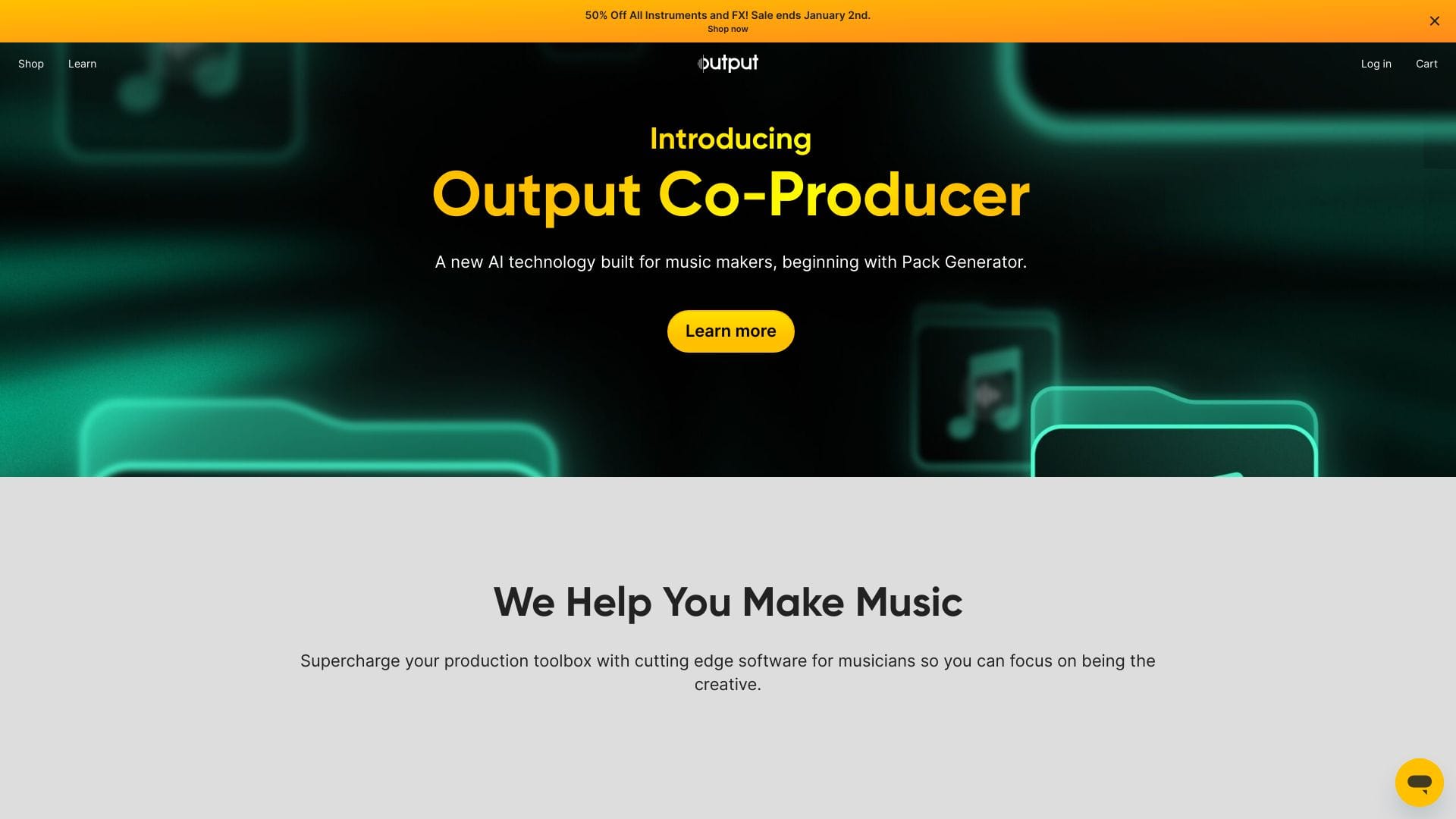 Output logo