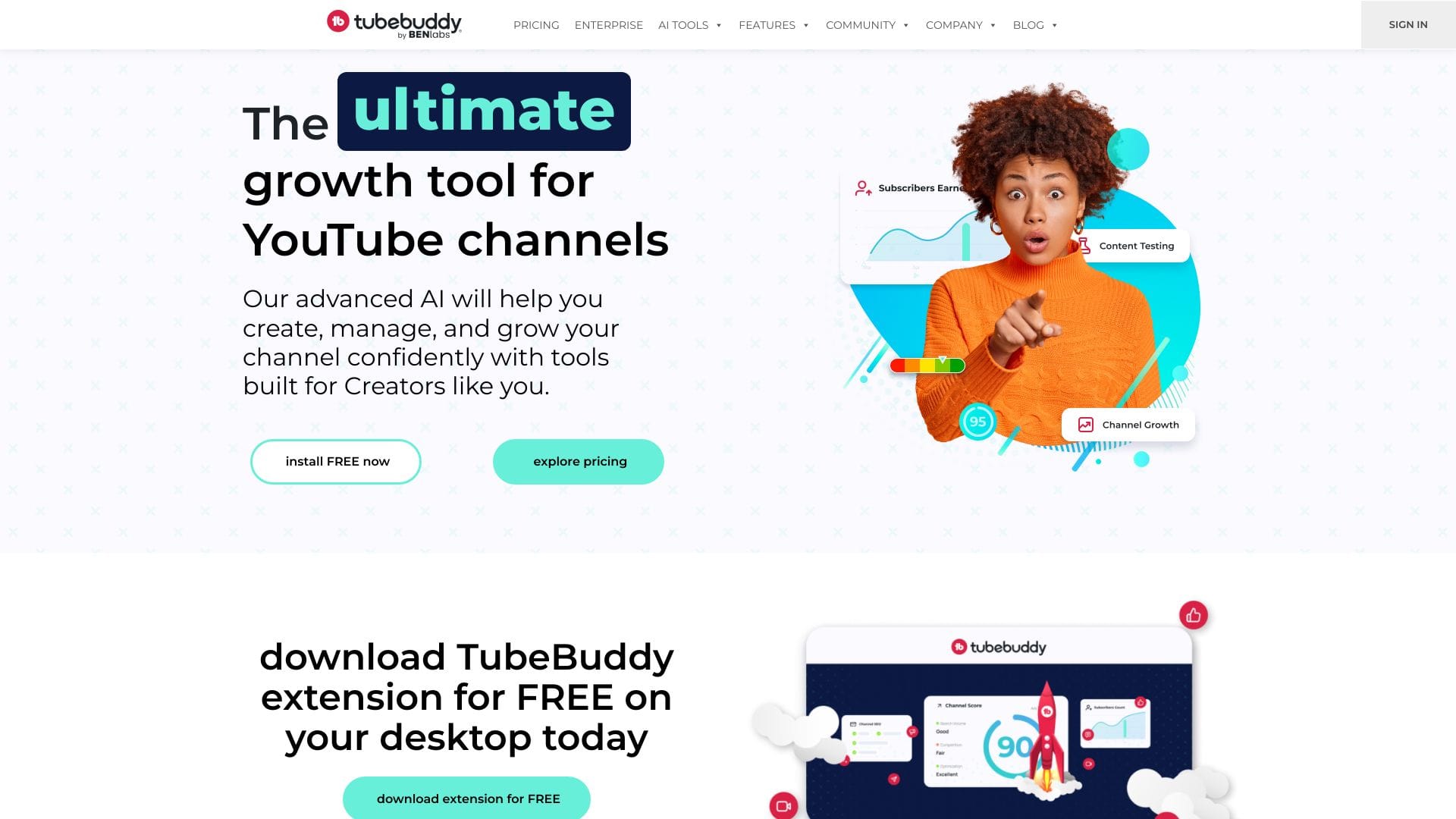 TubeBuddy logo