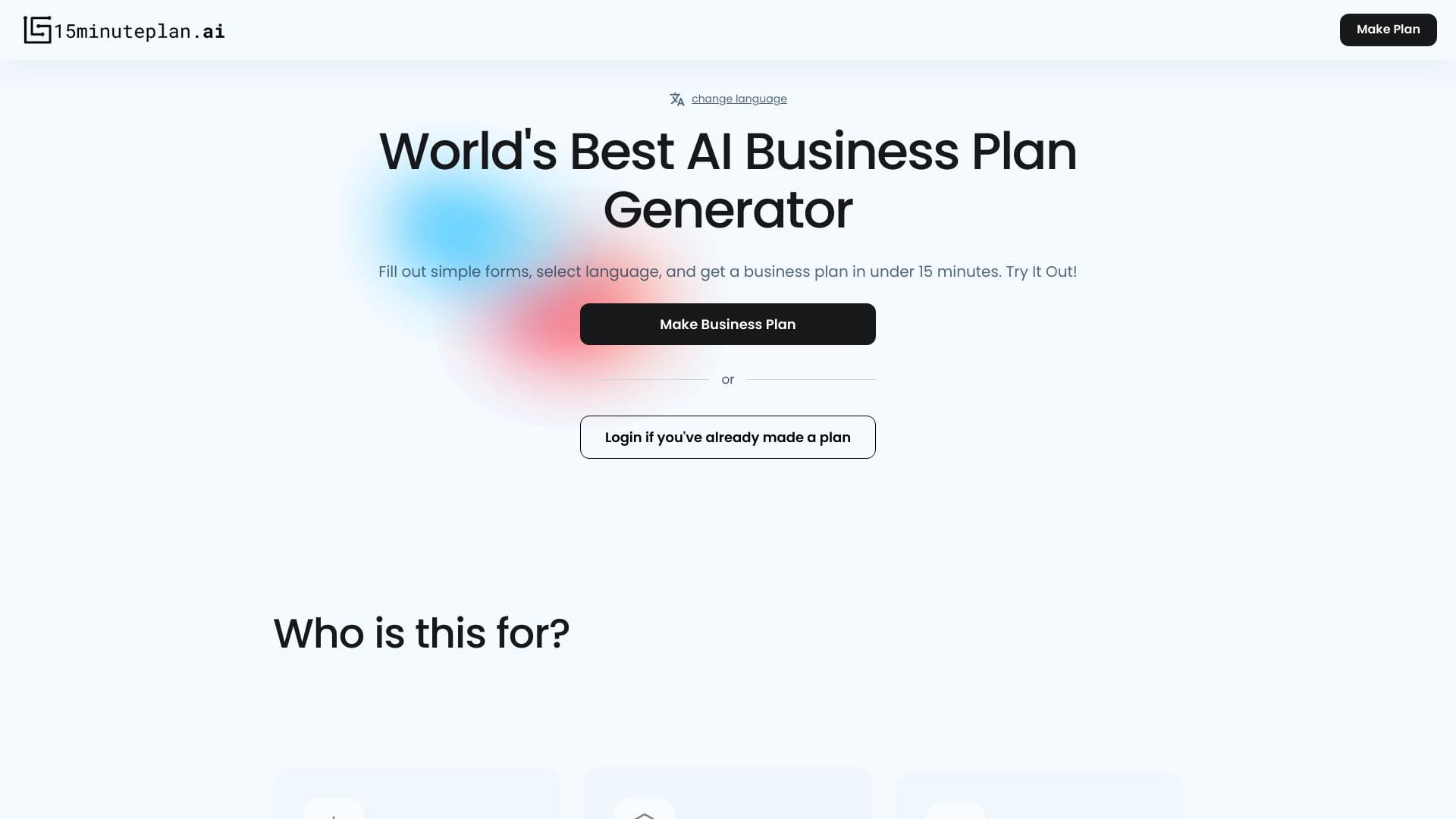 15minuteplan.ai logo