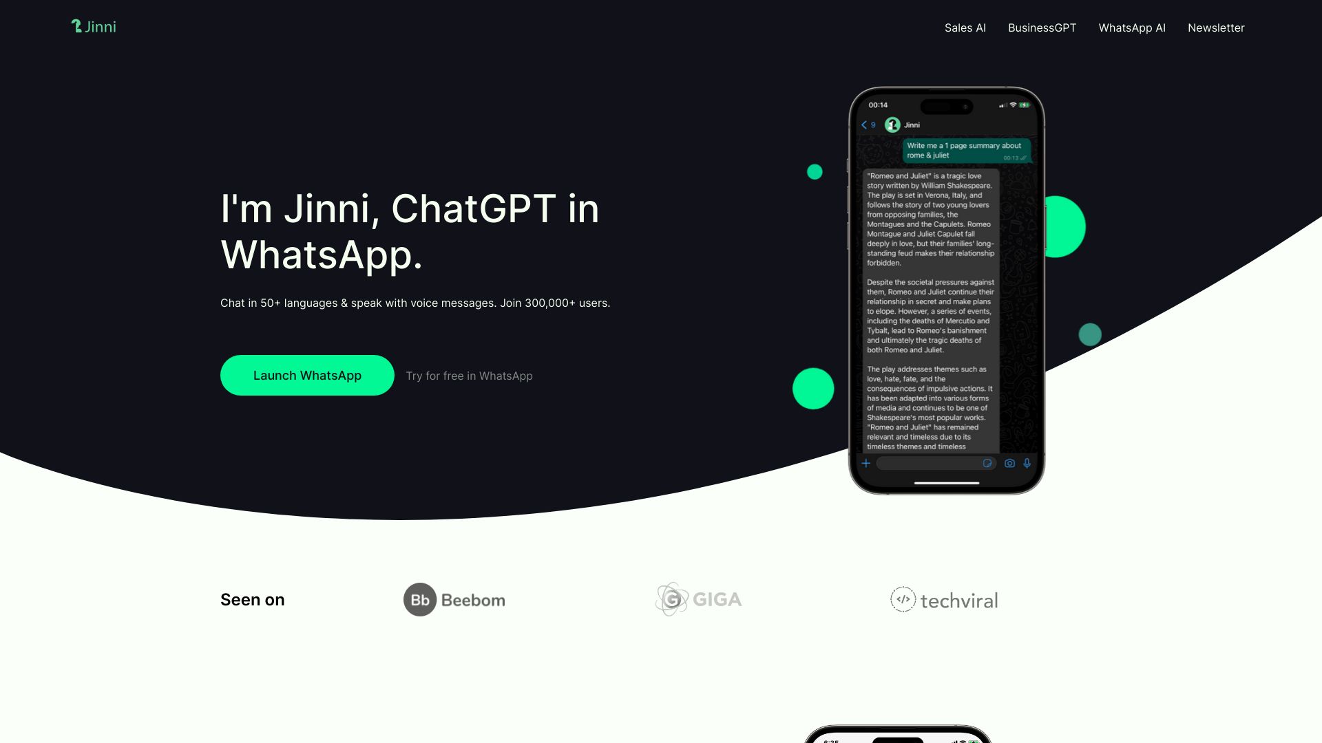 Jinni AI logo