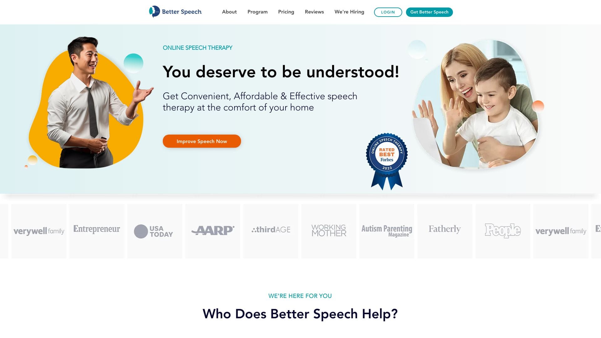 Better Speech logo