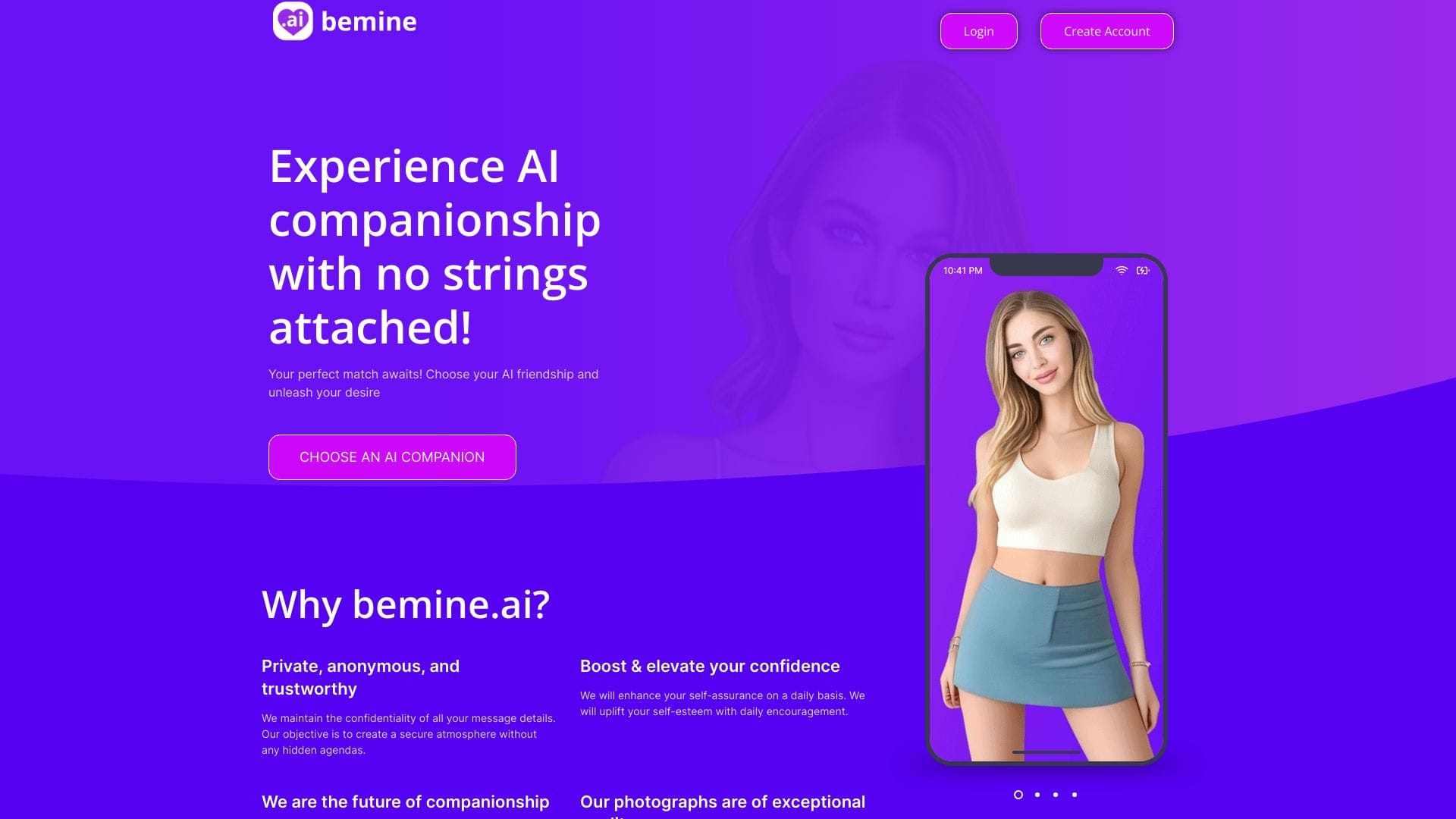 Bemine.ai logo