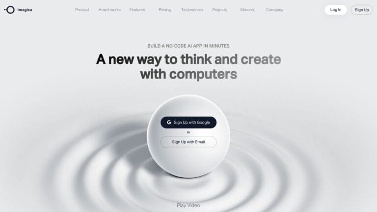 Innovative Imagica AI AI Tool Review