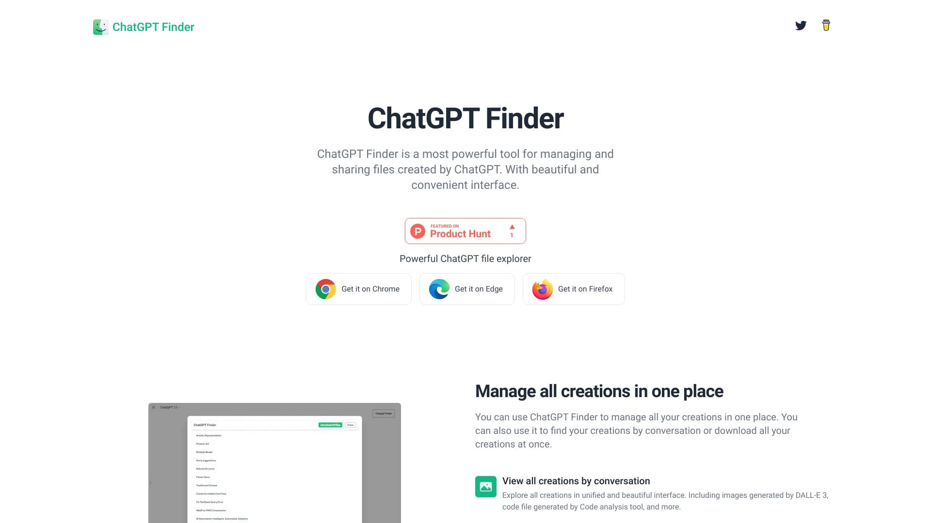 ChatGPT Finder logo
