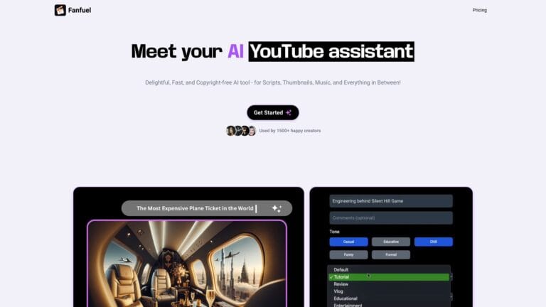 Trending Fanfuel AI Tool Review