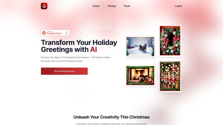 Free Christmas Card Factory AI Tool Review