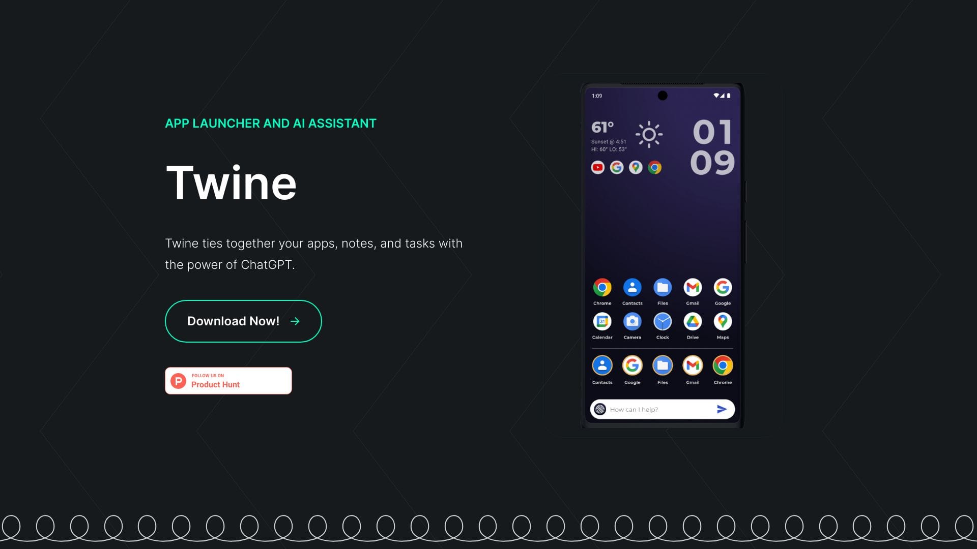 Twine AI Launcher logo