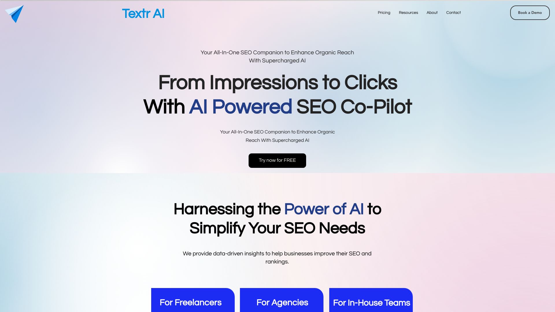 Textr AI logo