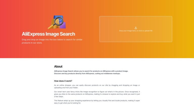 New Aliexpress Image Search AI Tool Review