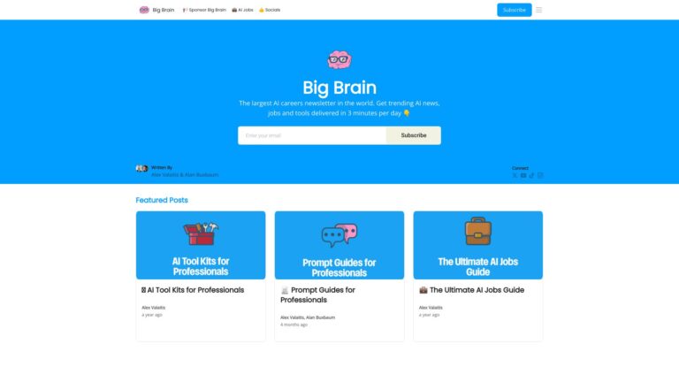Trending Big Brain AI Tool Review