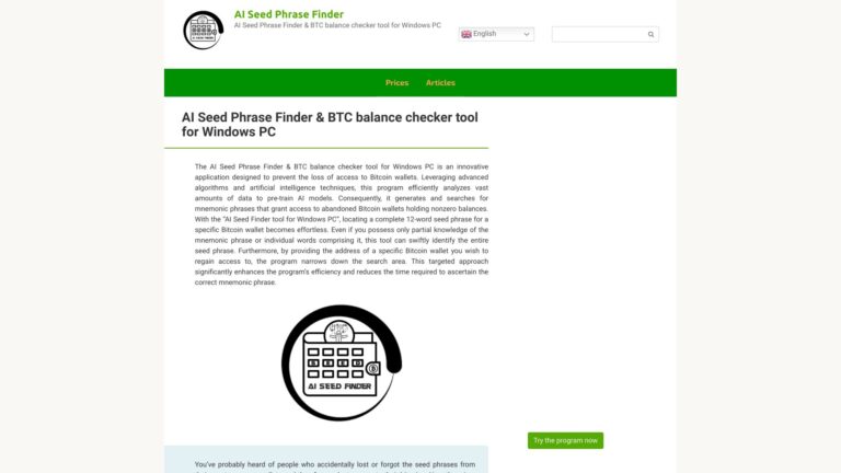 Popular AI Seed Phrase Finder AI Tool Review